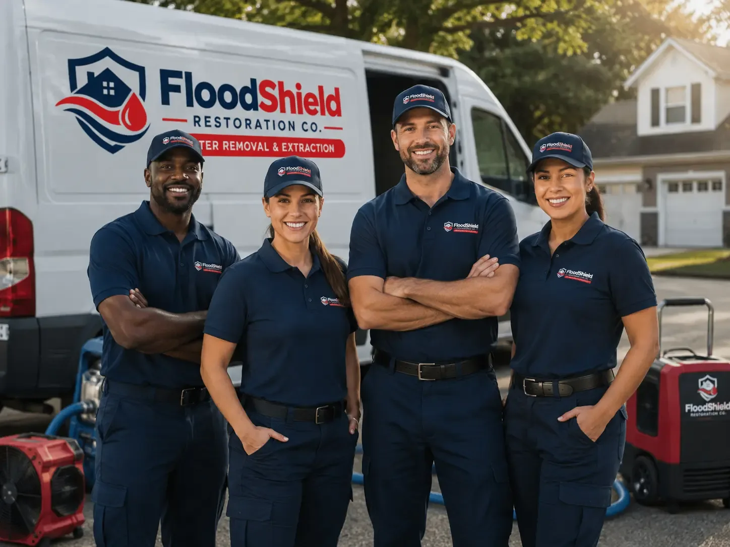 Flood Damage Restoration company in Nelsonville, OH